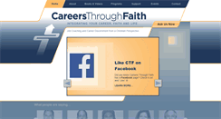 Desktop Screenshot of careersthroughfaith.org